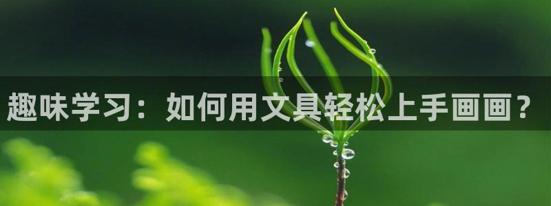 ag九游会老版：趣味学习：如何用文具轻松