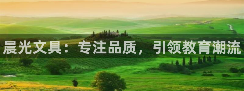 九游会最新登录首页：晨光文具：专注品质，